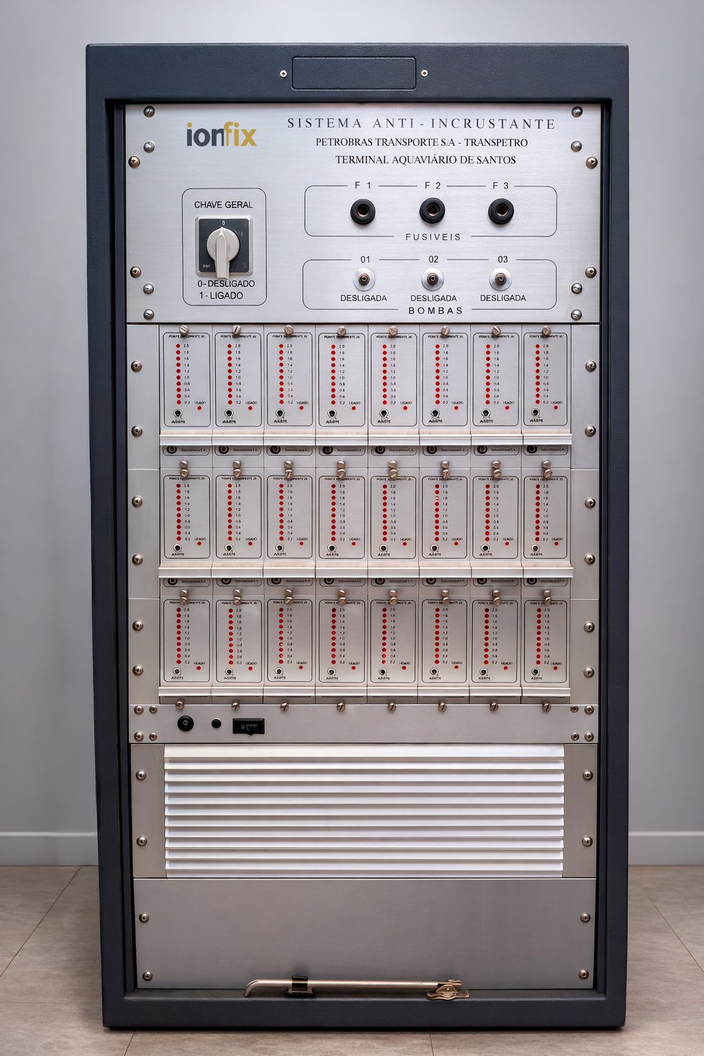 Sistema anti-incrustante Ionfix – TRANSPETRO, Terminal Aquaviário de Santos