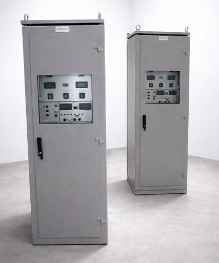 Painel de controle – circuito de potência, seleção de ânodos e eletrodos, proteção catódica